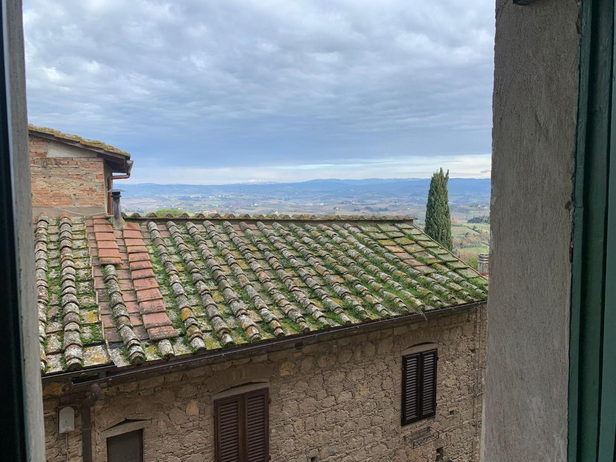 Leone Apartment San Gimignano Bagian luar foto